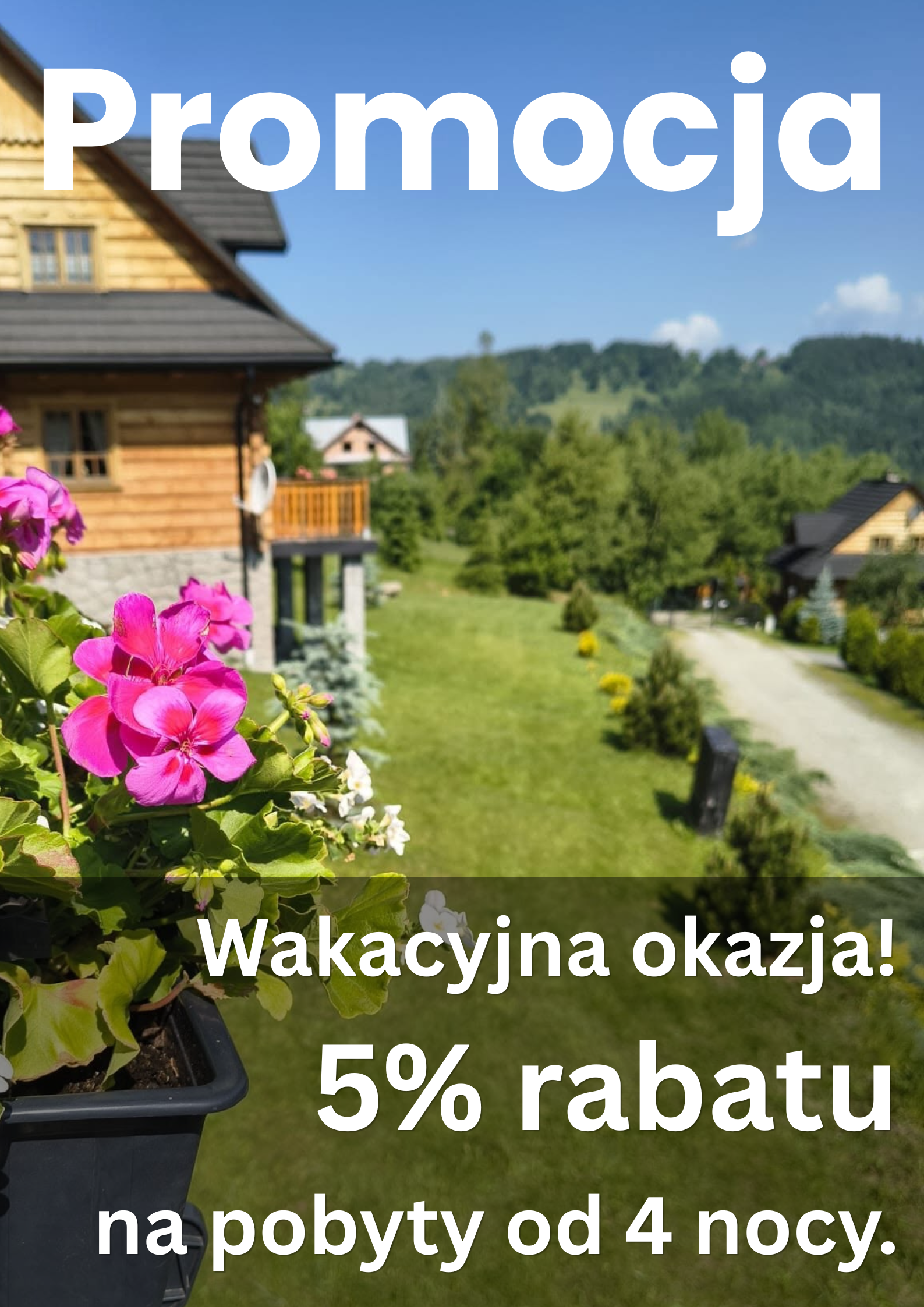 Ptromocja sierpień 5% rabatu