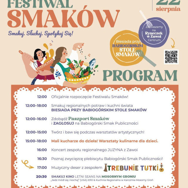 Babiogórski Festiwal Smaków – 22 sierpnia